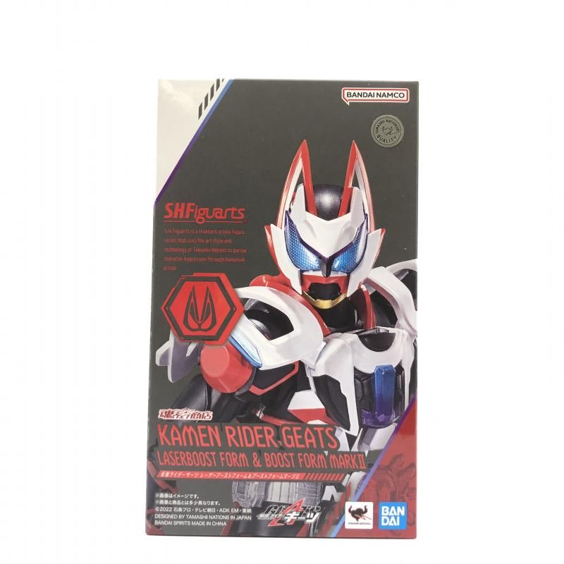 SHFiguarts 仮面ライダーギーツ　レーザーブーストフォーム×2 レビュー】S.H.Figuarts 仮面ライダーギーツ レーザーブースト