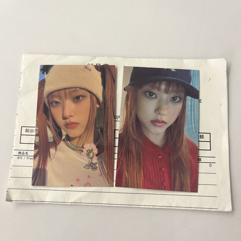 Newjeans ヘリン トレカ OMG ユニバラキドロ