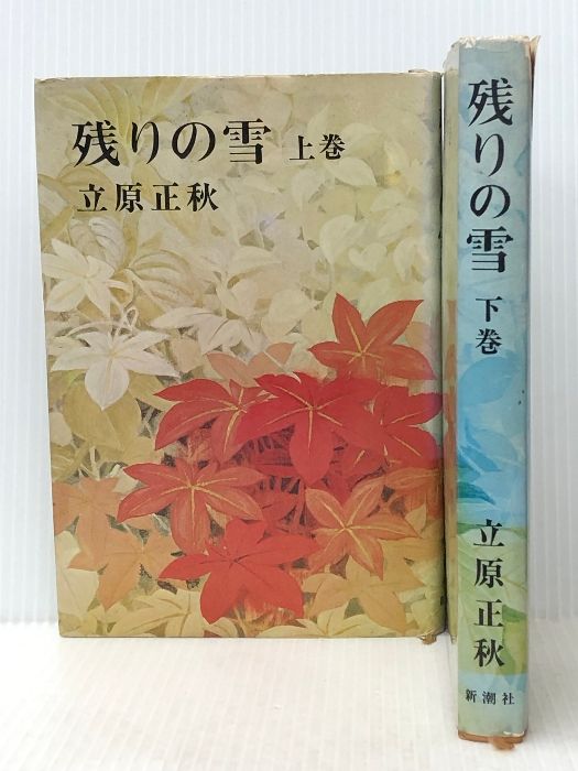 残りの雪 上下巻 ２冊揃 女神の息吹 ※イタミ有