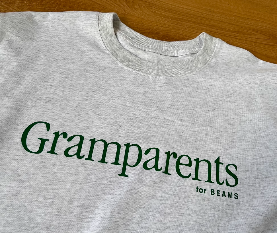 新品★Gramparents x Beams コラボ LOGO tee 【サイズ】S~XXL