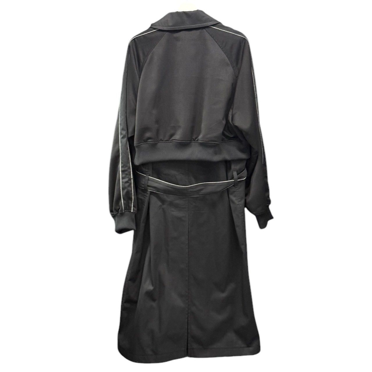 ヨウジヤマモト　S'yte  ロングトレンチコート S'YTE】Yohji Yamamoto レーヨン トレンチコートロングコート