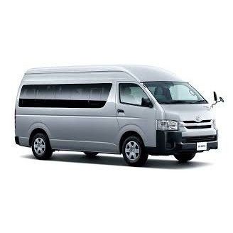 200系ハイエース コミューター14人乗り用フルマット ブラック 