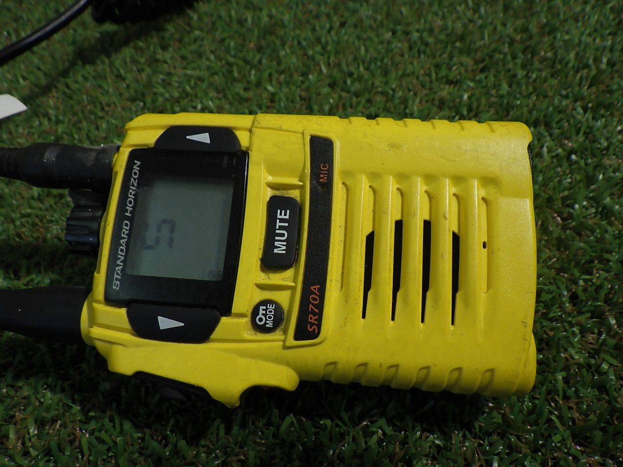 SR70 トランシーバー イエロー SR70A(STANDARD HORIZON) - 無線機