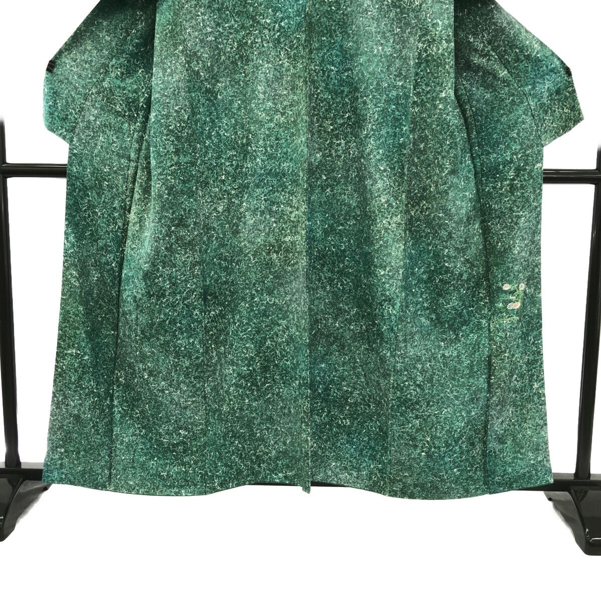 小紋/美品/グリーン/仕立上がり/適応身長150～158㎝/8345 小紋/美品/友禅/グリーン/仕立上がり/適応身長155～162㎝/11360 - メルカリ