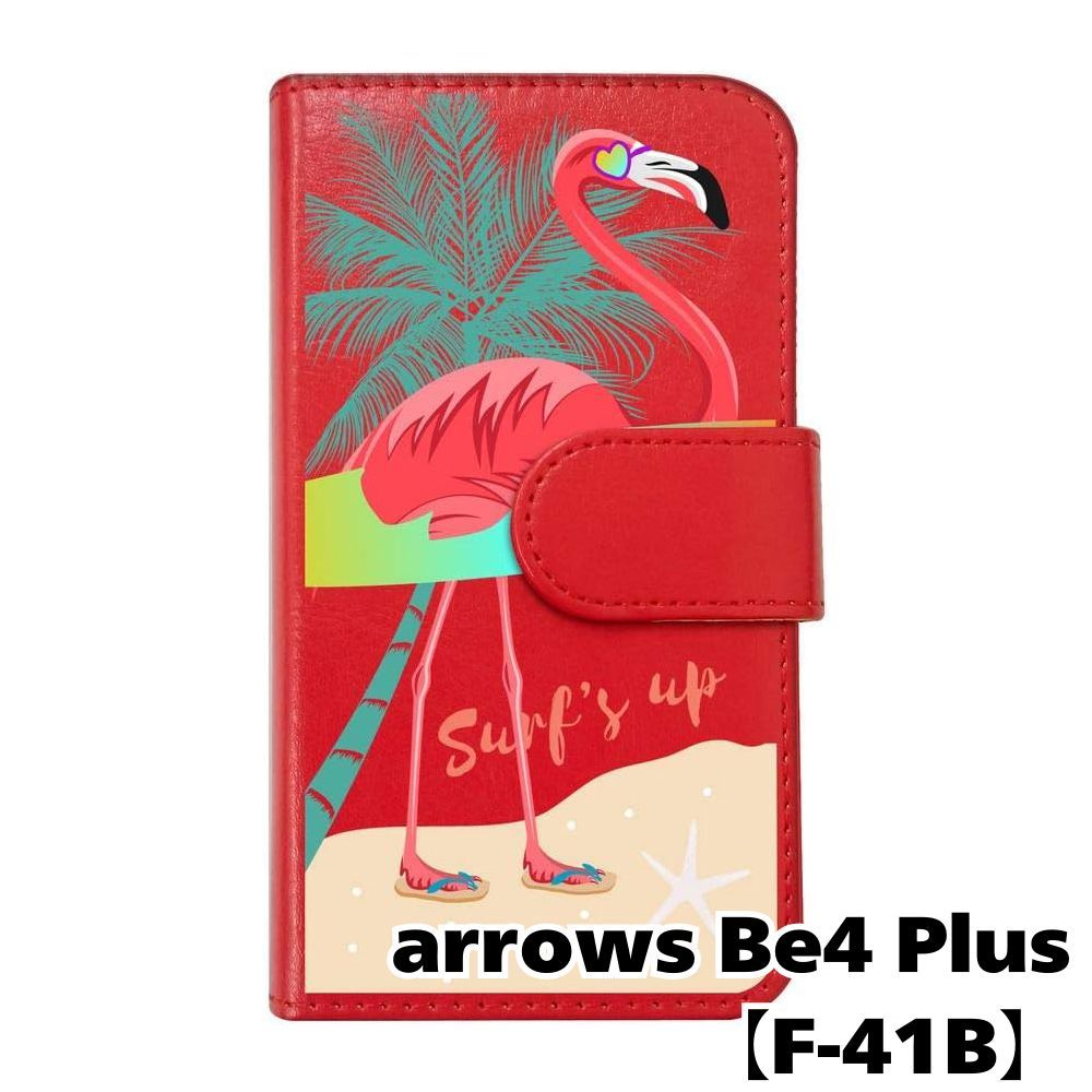 arrows Be4 Plus F-41B レッド ペンギン柄ケース付 新品未使用】arrows Be4 Plus F-41B アローズビー4プラス