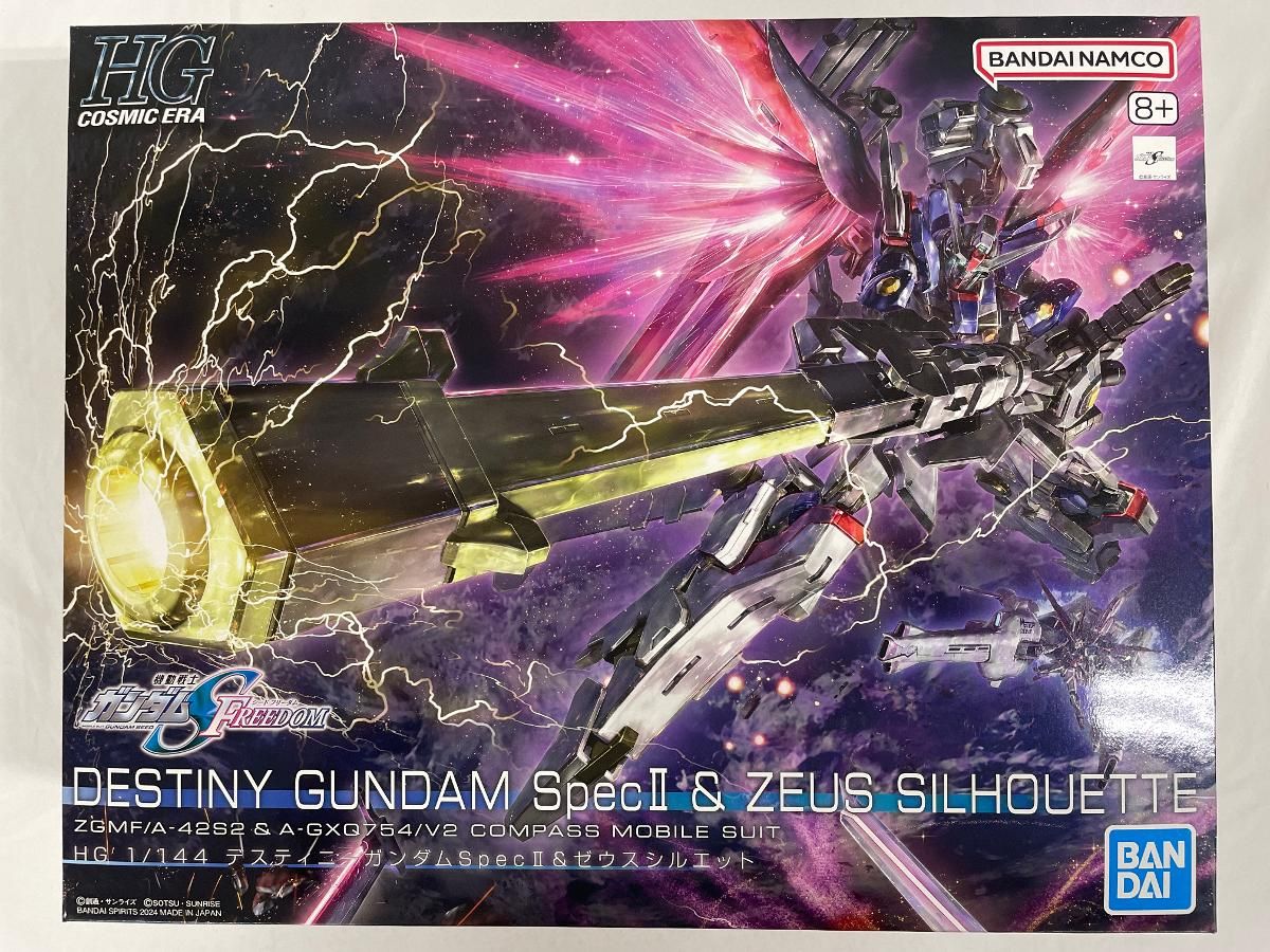 未開封】デスティニーガンダムSpecII&ゼウスシルエット (HG