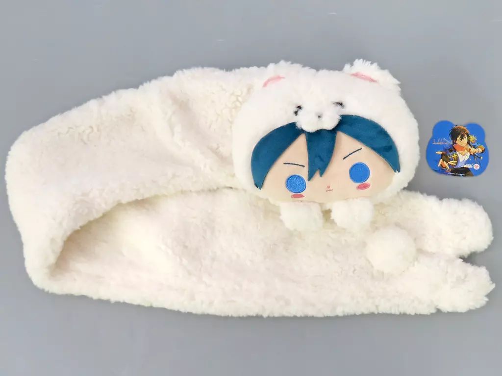 中古】衣類 氷鷹北斗 抱き熊マフラー(熊型カード付) 「あんさんぶる