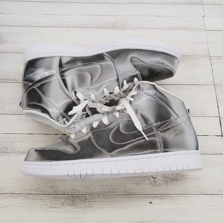 CLOT Nike Dunk High Silver/Flux クロット ナイキ ダンク ハイ シルバー フラックス DH4444-900