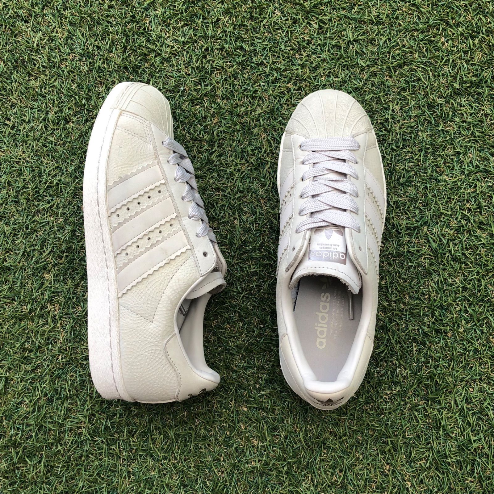 美品24.5 adidas SS80Sアディダス スーパースター80s H993