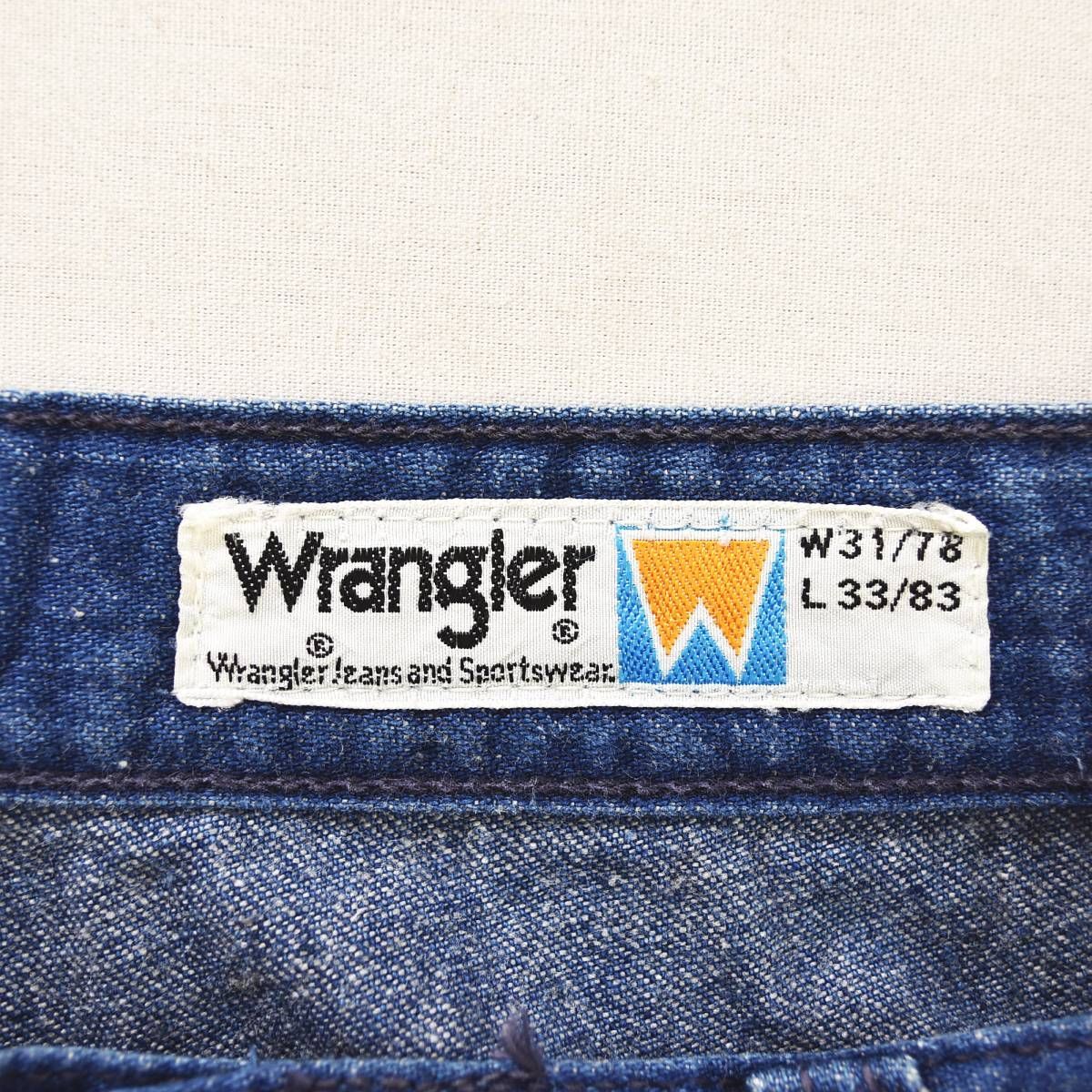 希少】 70sヴィンテージ ラングラー Wrangler ベルボトム デニム