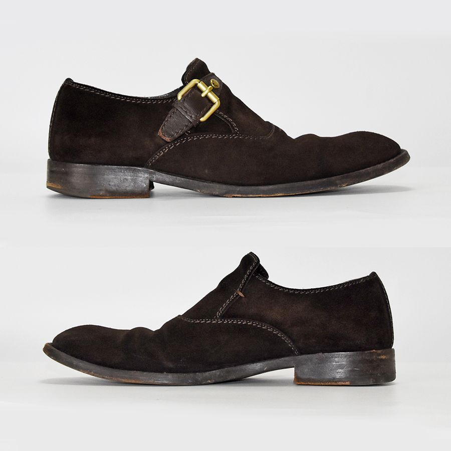 BCランク】LOUIS VUITTON ルイヴィトン モンクストラップ 革靴