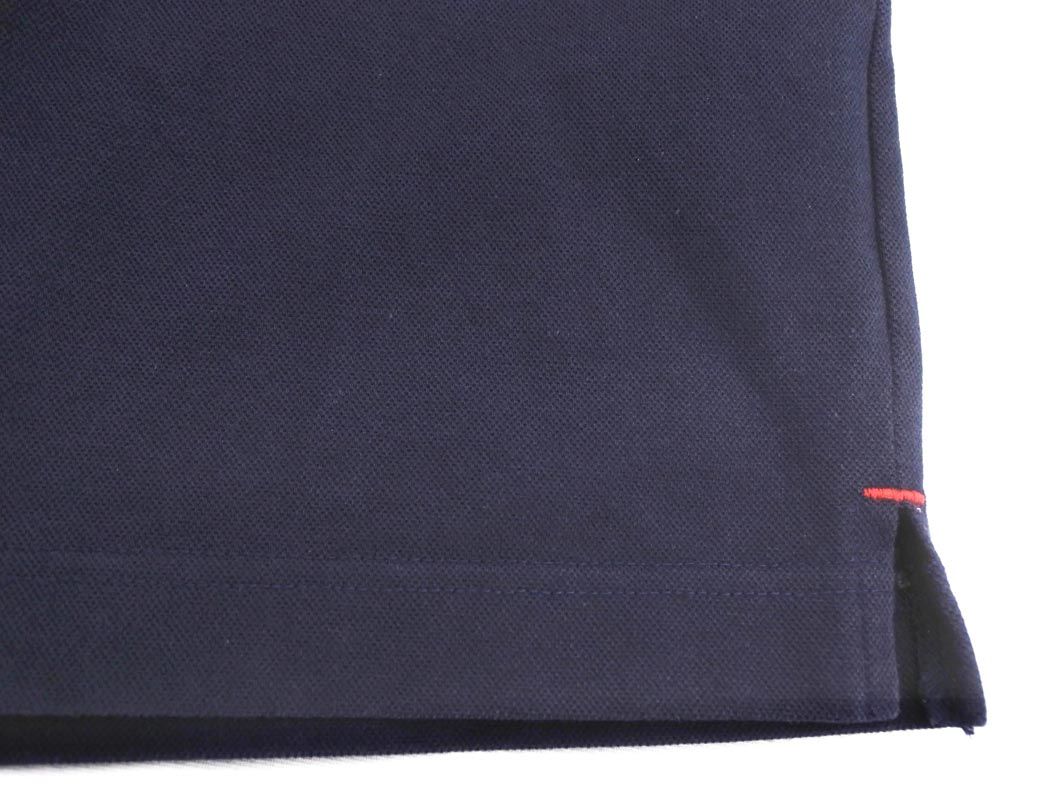 【希少】バーバリーブラックレーベル　ポロシャツ 黒 L ワッペン BURBERRY - BURBERRY バーバリー BLACK LABEL ブラックレーベル