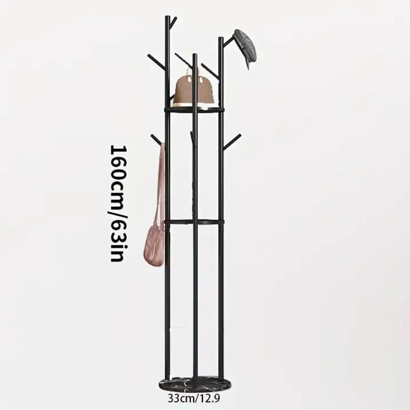 ポールハンガー ハンガーラック 収納家具 省スペース 洋服掛け 帽子 バッグ 鞄 コート掛け スリム シンプル おしゃれ YGfO959 MARWIL-DEMENAGEMENTS_CH