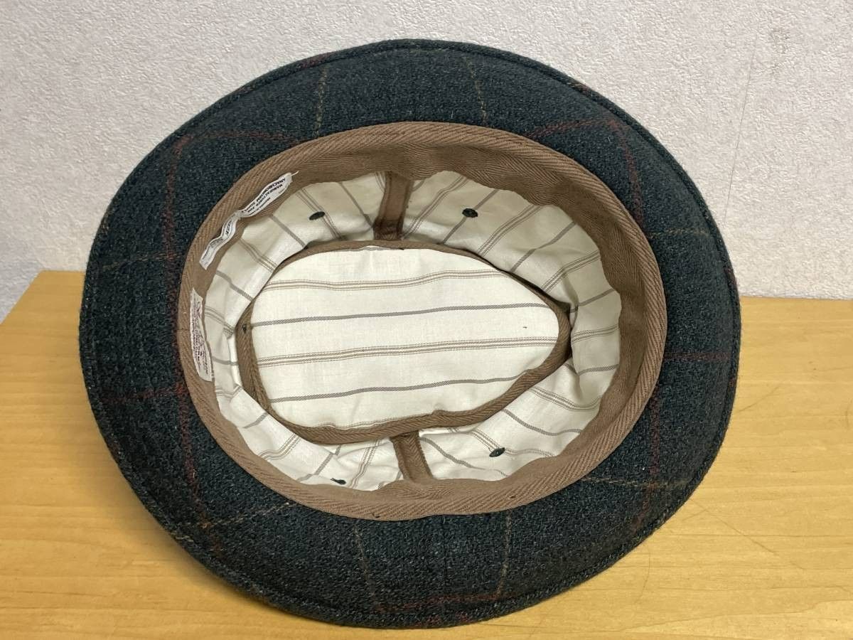 ANACHRONORM◆ハット/-/ウール/GRY ANACHRONORM(アナクロノーム) ⁄ キャップ⁄--⁄ウール⁄GRY⁄メンズ⁄ウール