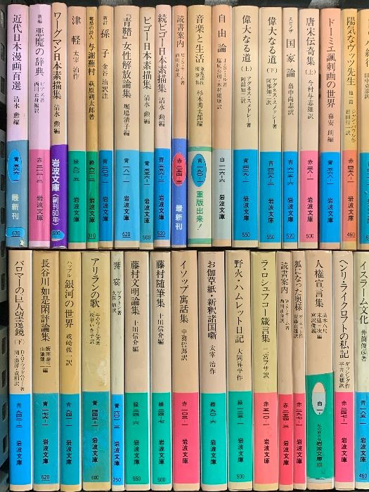 岩波文庫 まとめて 100冊以上 セット アリランの歌 イスラーム文化