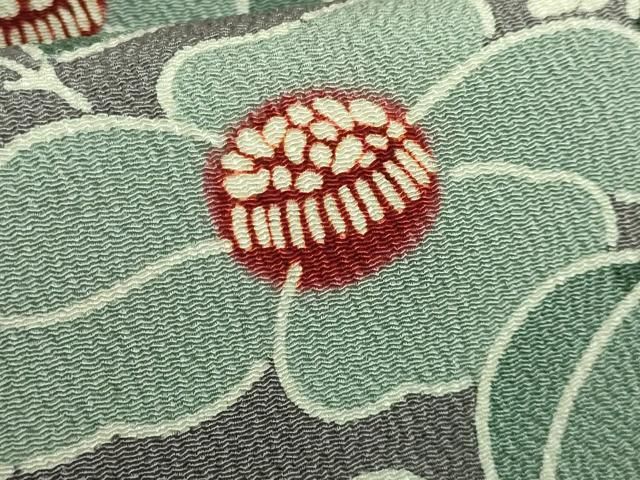 九寸名古屋帯 椿