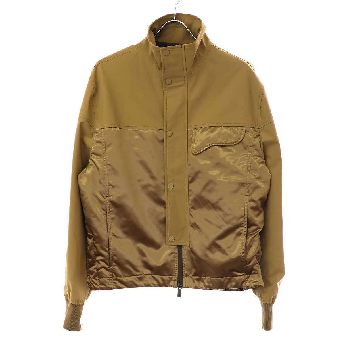 DIOR HOMME ディオールオム ボンバージャケット サドルポケット サテン