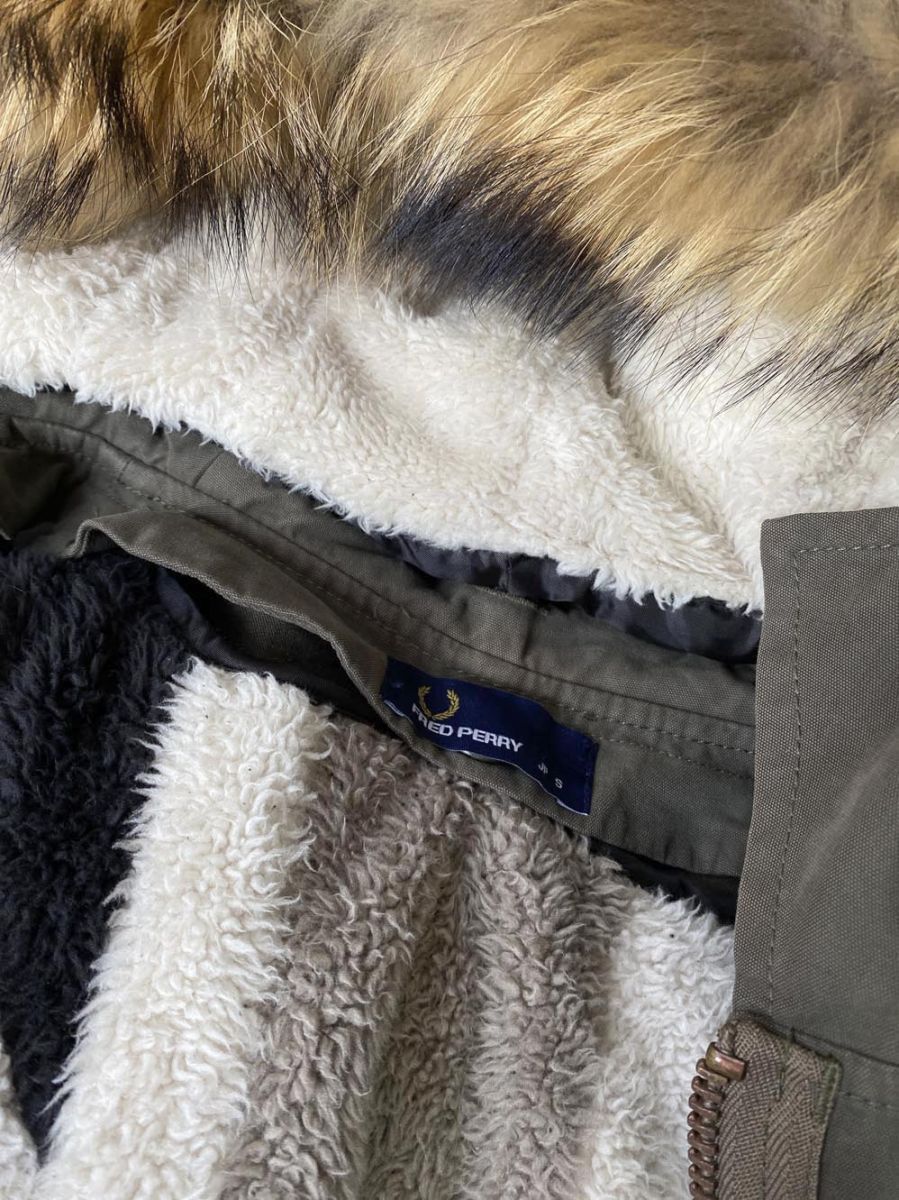 FRED PERRY フレッドペリー F6153 モッズ コート sizeS カーキ ◆ ◎レディース SIROKUMA-CORPORATION_COM