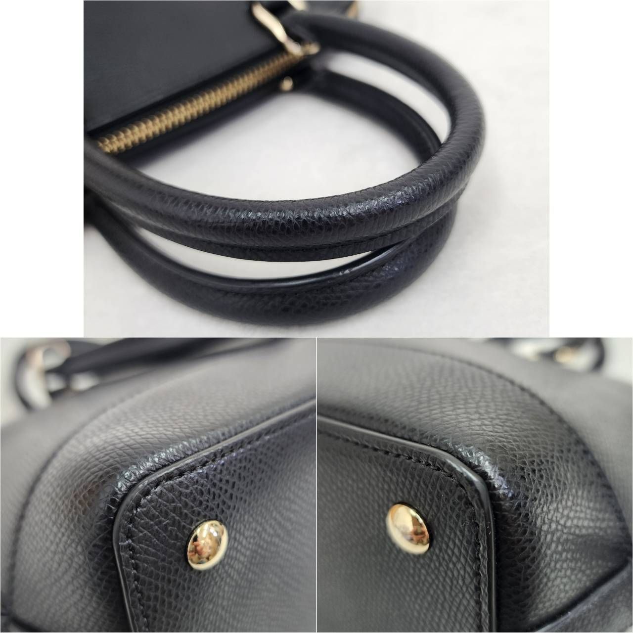 最終価格】COACH コーチ 2way ショルダーバッグ ハンドバッグ ブラック 
