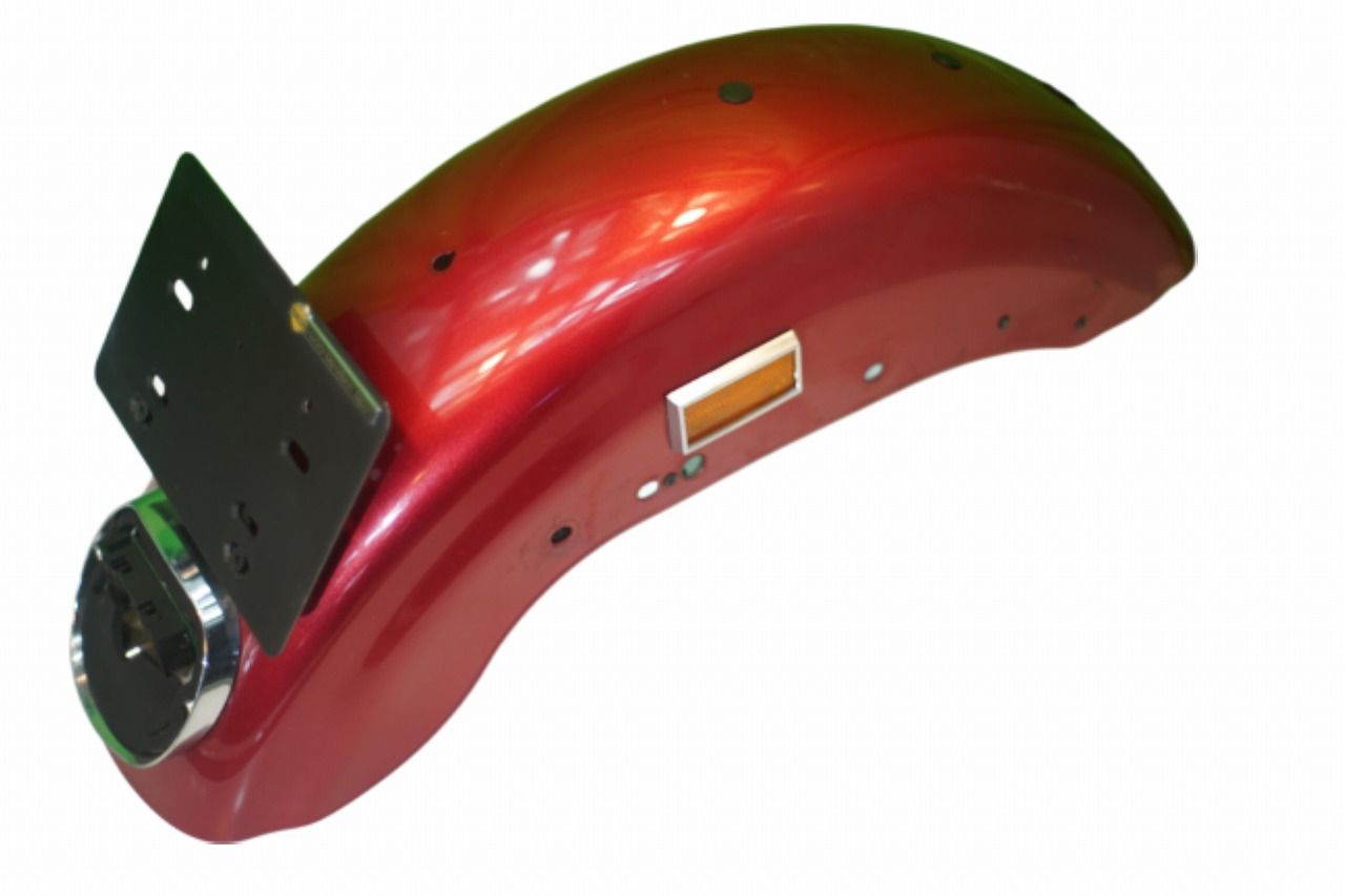 ハーレー XL883 スポーツスター 純正 リアフェンダー 赤
