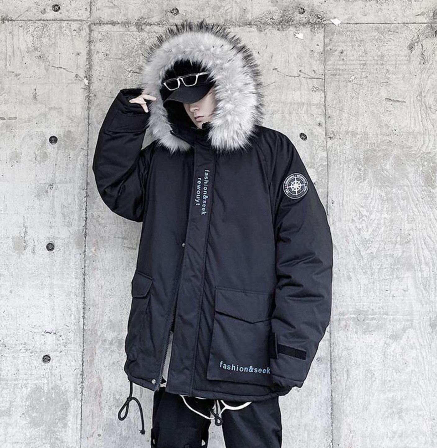 BEAMS GOLFウィンドブレーカー フード付き Golfickers × BEAMS GOLF