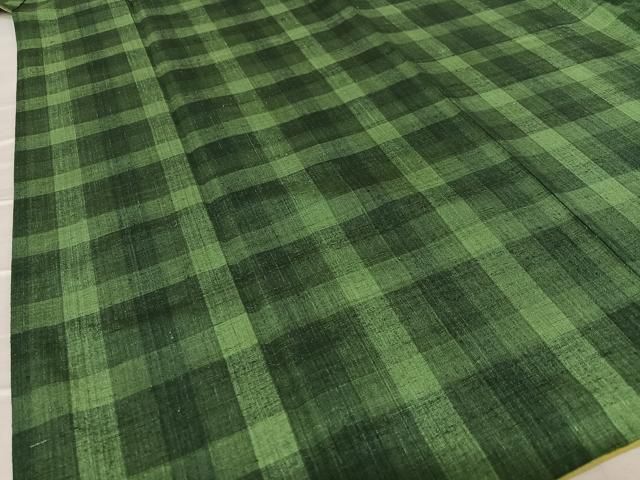 平和屋着物○上質な紬 格子 正絹 逸品 AAAV7425zg - メルカリ