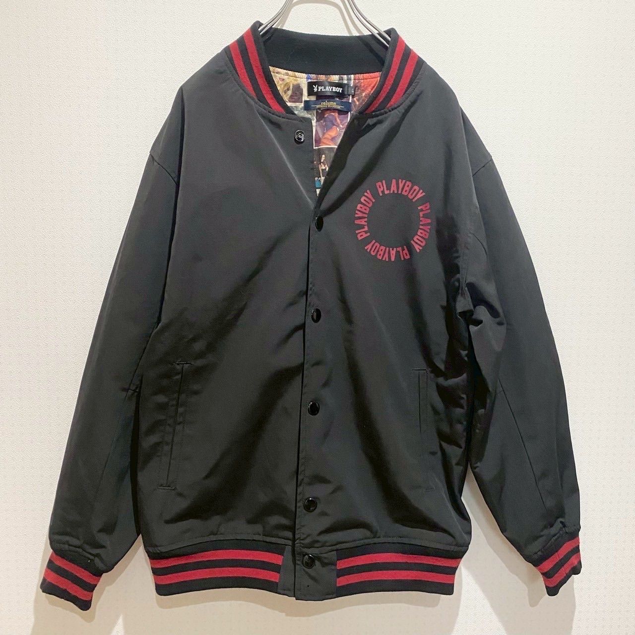 ジャーナルスタンダード relume プレイボーイ ピンナップガール スタジャン ジャーナルスタンダード relume プレイボーイ ピンナップガール