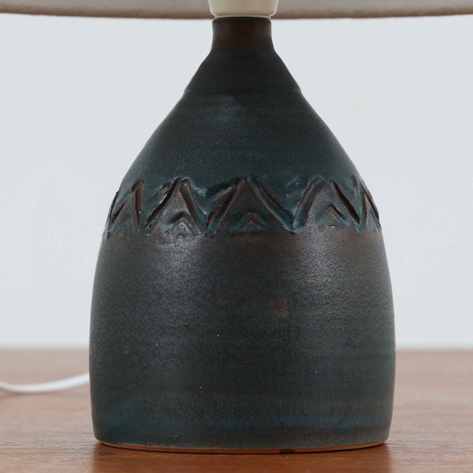 テーブルランプ Studio Pottery 高さ36cm デンマーク製 北欧ビンテージ