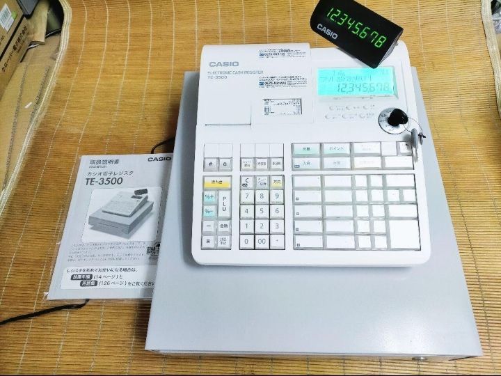 カシオレジスター TE-3500 フル設定無料 特殊 上位機種 98642 - メルカリ