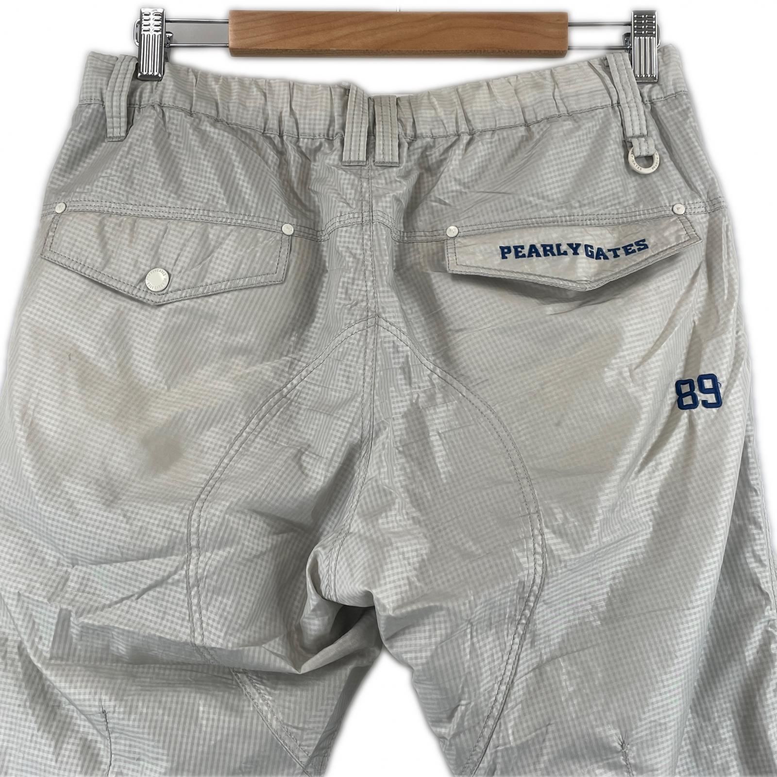 PEARLY GATES パーリーゲイツ ギンガム 秋冬 AW パンツ ポリエステル