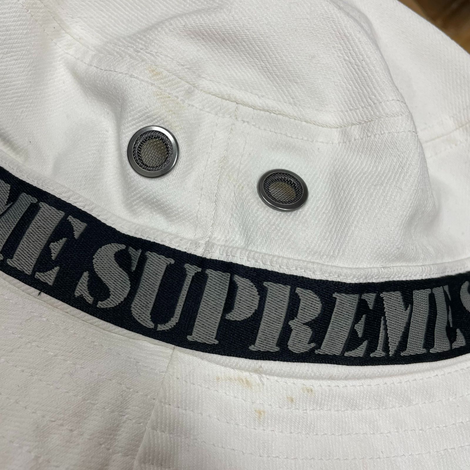 国内正規 SUPREME 23SS stencil webbing boonie バケットハット 帽子