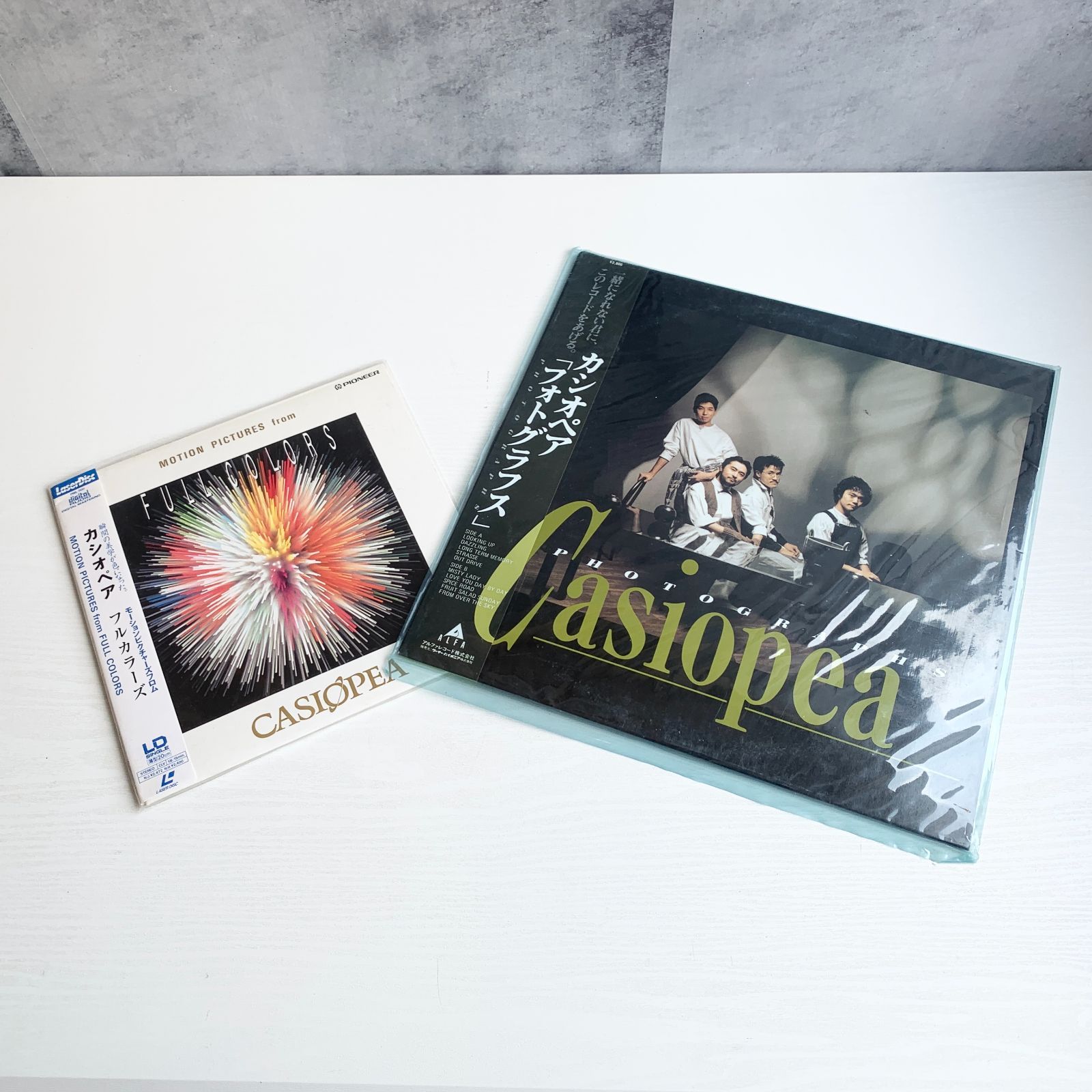 CASIOPEA カシオペア LPレコード Photographs フォトグラフス ＆ LD