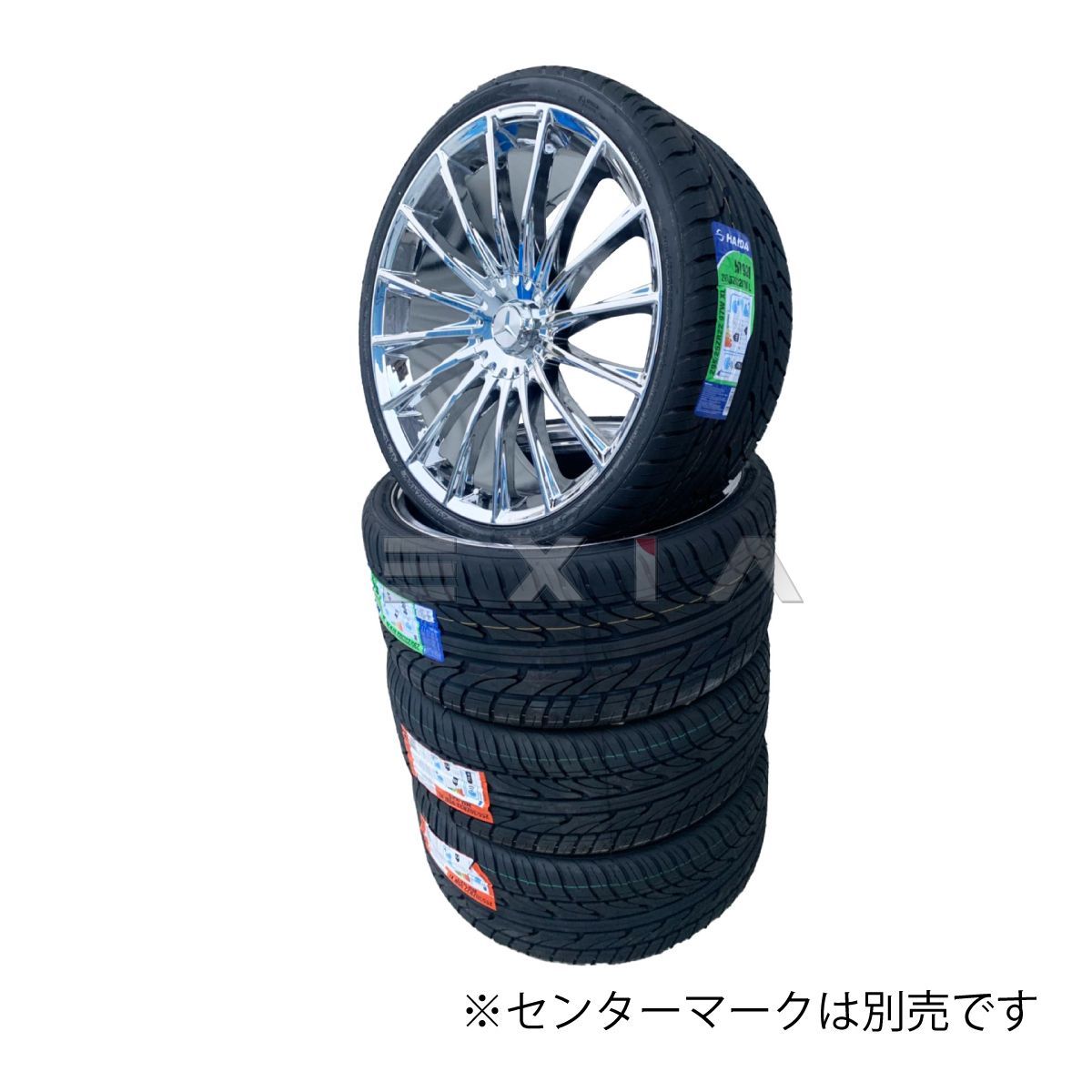ベンツ専用 タイヤ付き 新品アルミホイール 22インチ Sクラス等 9.0J 