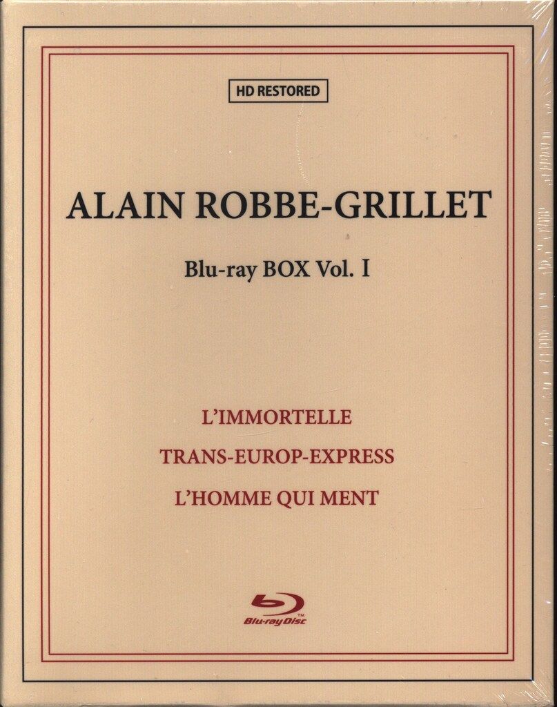 外国映画Blu-ray アラン ロブ グリエ ALAIN ROBBE GRILLET Blu-ray BOX 1 未開封