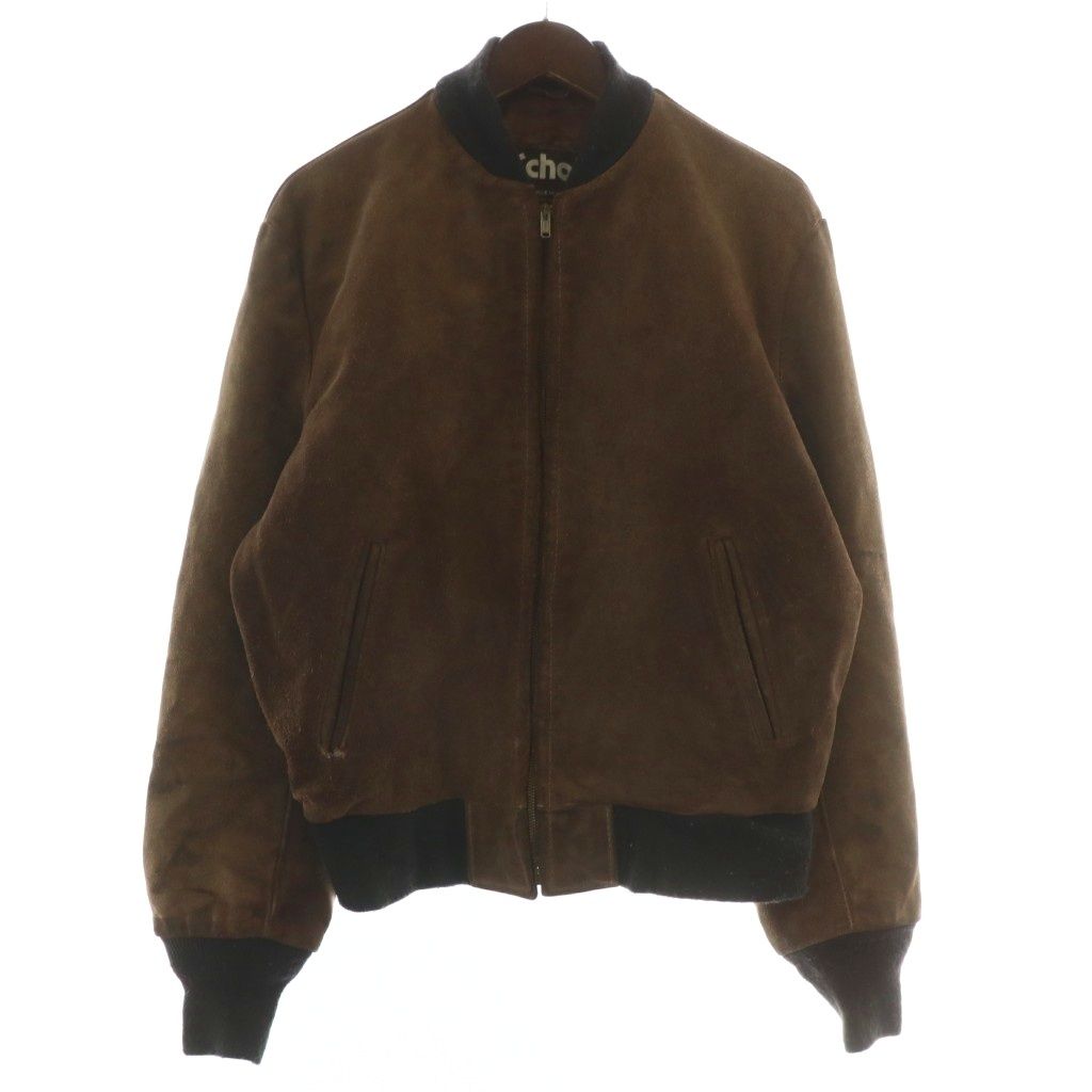 Schott ショット　スエードレザー　ブルゾン　MA-1 レザー　ジャケット Schott N.Y.C SCHOTT ショット レザー MA-1 ジャケット(COMFOR
