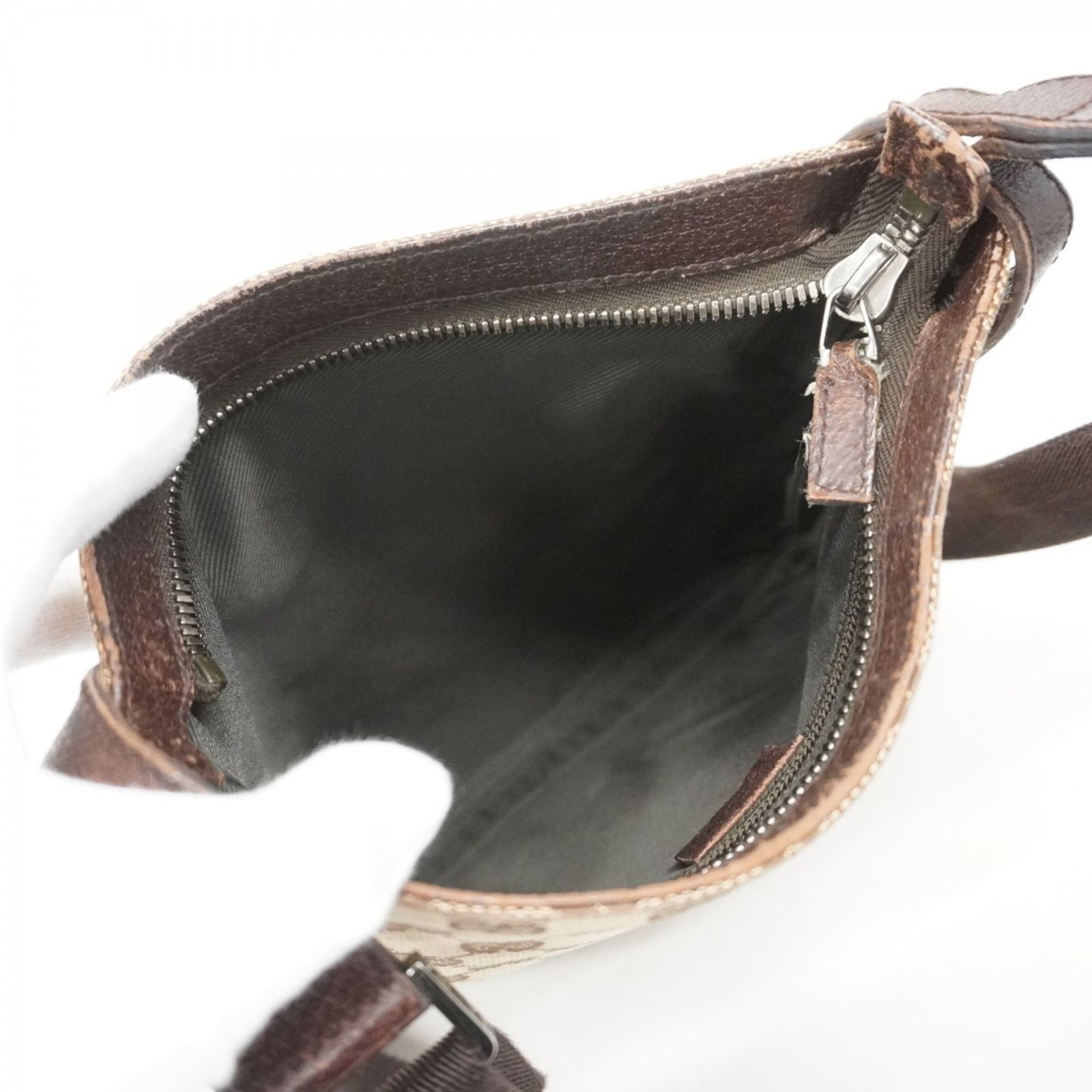 GUCCI ショルダーバッグ ベージュ/ブラウン グッチ(Gucci) グッチ ショルダーバッグ GGキャンバス 122793