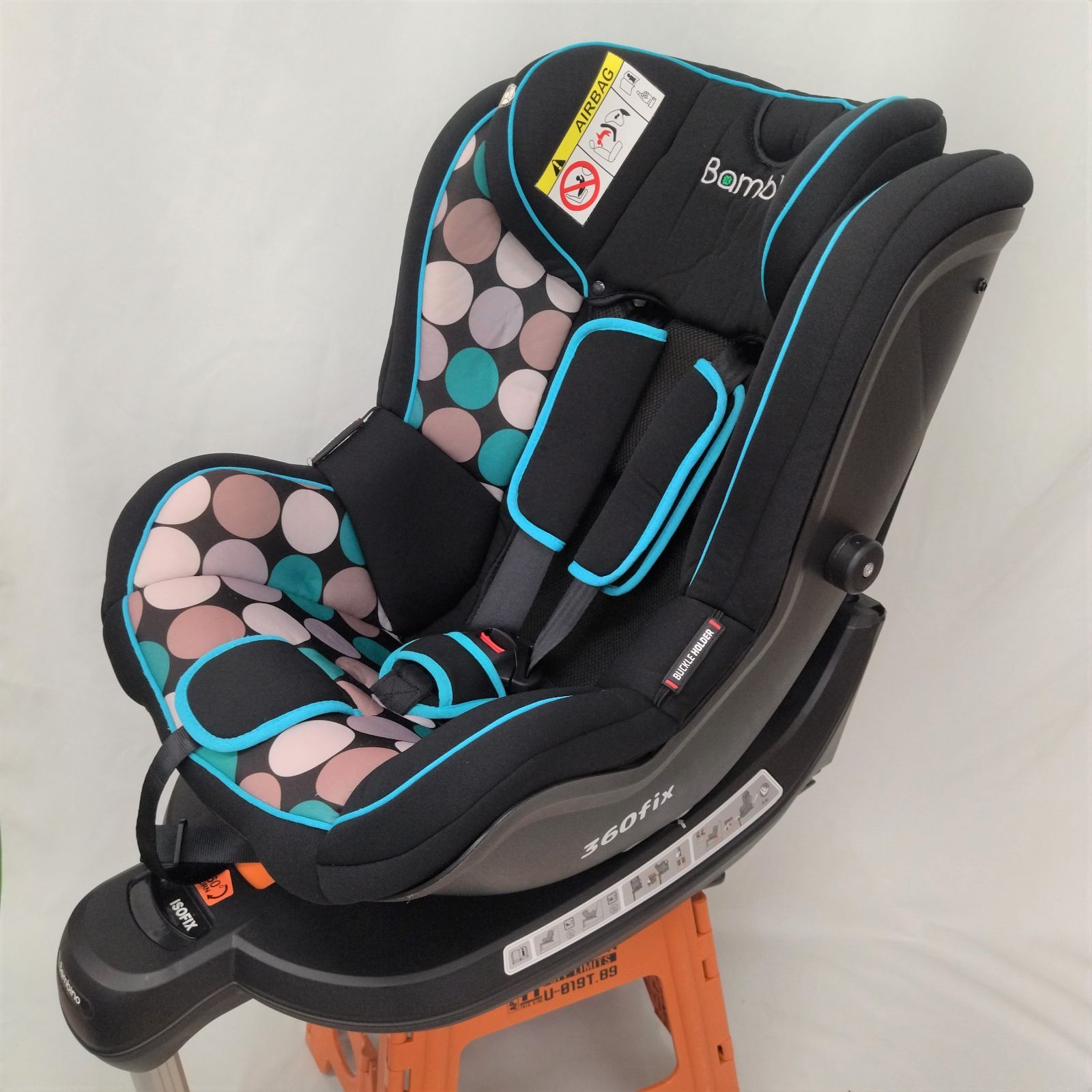 Bambino チャイルドシート グレー 5点式ハーネス Bambino チャイルドシート グレー 5点式ハーネス Bambino