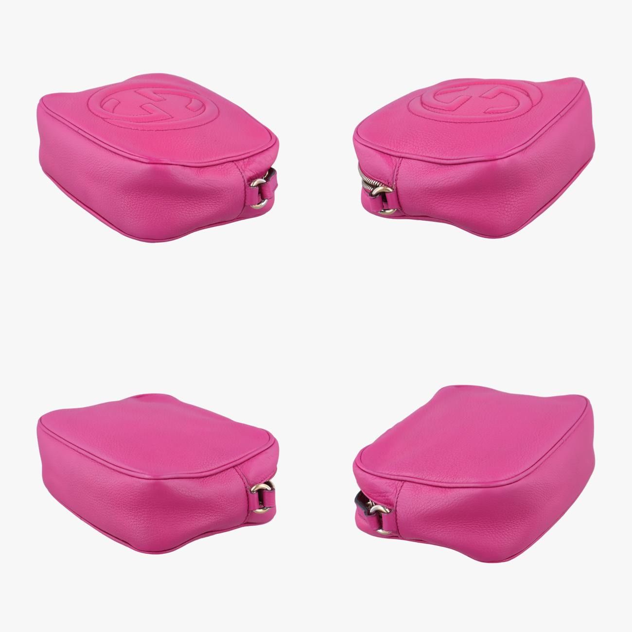 グッチGucciソーホーローズ レッドレザー308364製番不明