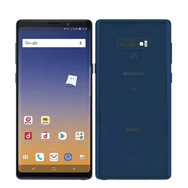 【中古】 SC-01L Galaxy Note 9 オーシャンブルー SIMフリー 本体 ドコモ スマホ ギャラクシー【送料無料】 sc01lbl7mtm