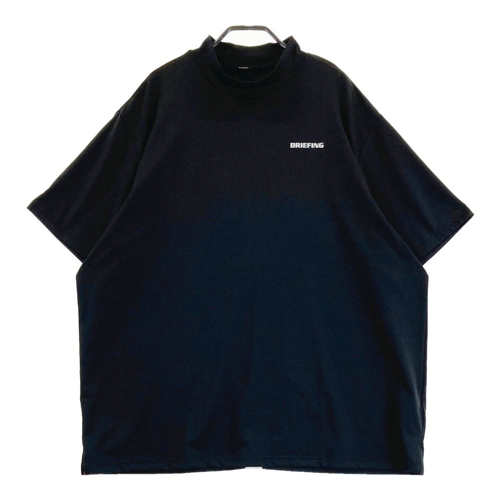 サイズ XL BRIEFING GOLF ブリーフィング 2025年 半袖モックネックTシャツ ブラック系 240101538349 ゴルフウェア メンズ ストスト