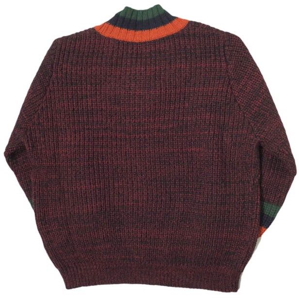 新品 kolor BEACON カラービーコン 21AW 日本製 杢ウールVネックニット 
