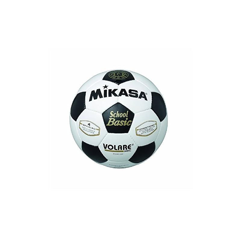 ミカサ(MIKASA) サッカーボール 4号 日本サッカー協会 検定球 (小学生用) ホワイト/ブラック SVC402SBC-WBK 推奨内圧0.8(kgf/?)