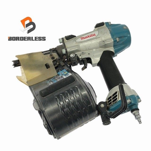 品 makita マキタ 90mm 高圧ロール釘打機 AN910H エアツール 大工道具 内装業114974