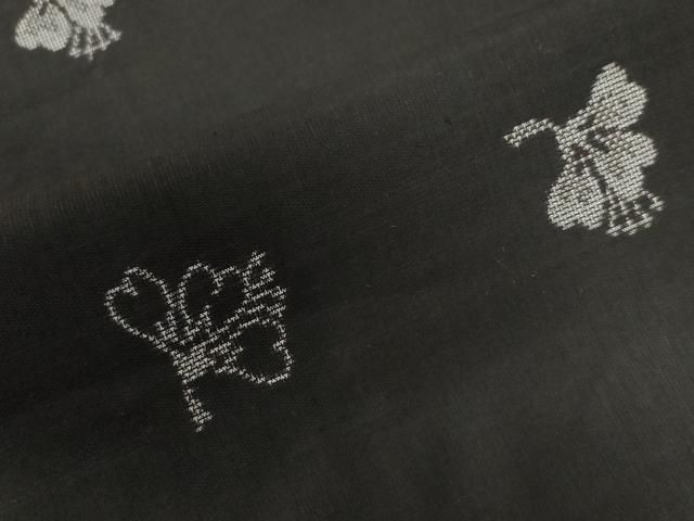 平和屋着物○本場大島紬 9マルキ 天井吉祥文 正絹 逸品 CAAU1991yc