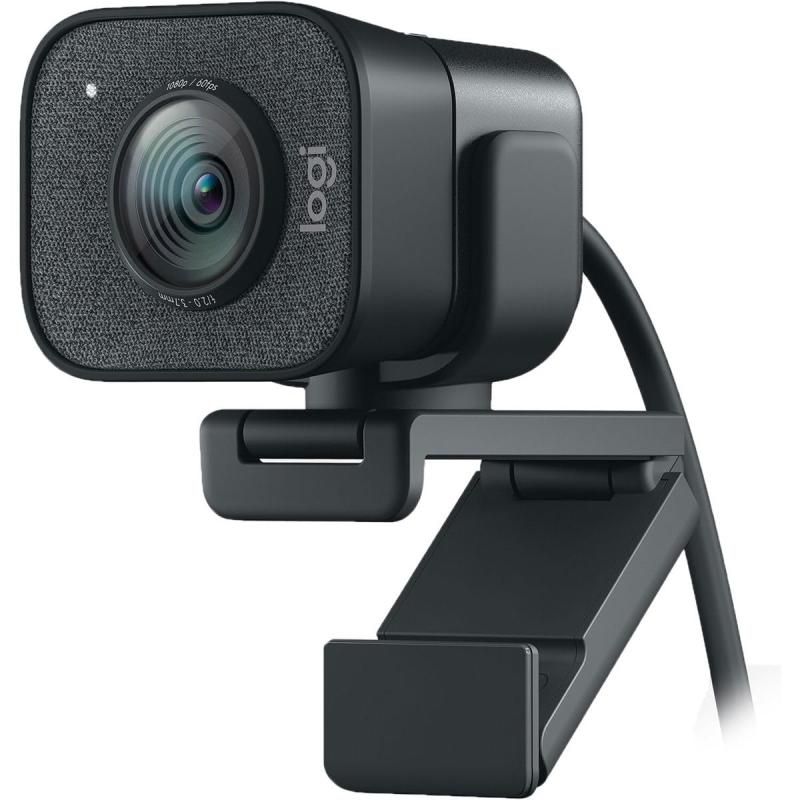 LOGITECH StreamCam Plus Full HD camera USB-C Webcam Graphite Portable Tripod