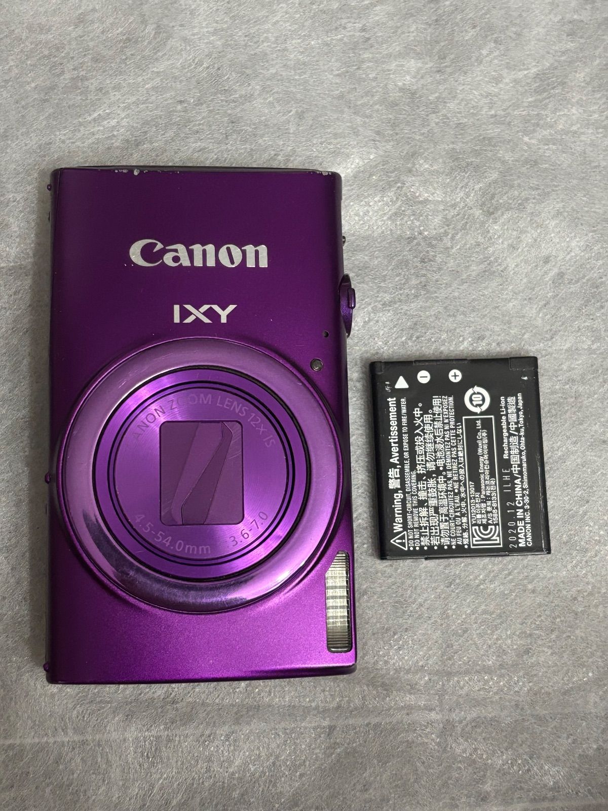 Canon IXY630 コンパクトデジタルカメラ 紫 中古】Canon キヤノン IXY 630 パープル コンパクトデジタル