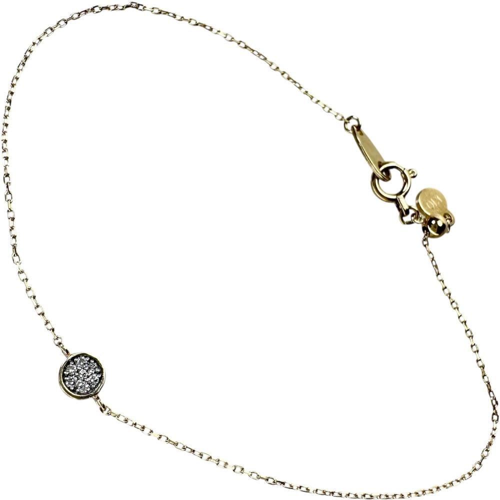 ete/エテ】ダイヤモンド 0.02ct ブレスレット K10ゴールド 10金