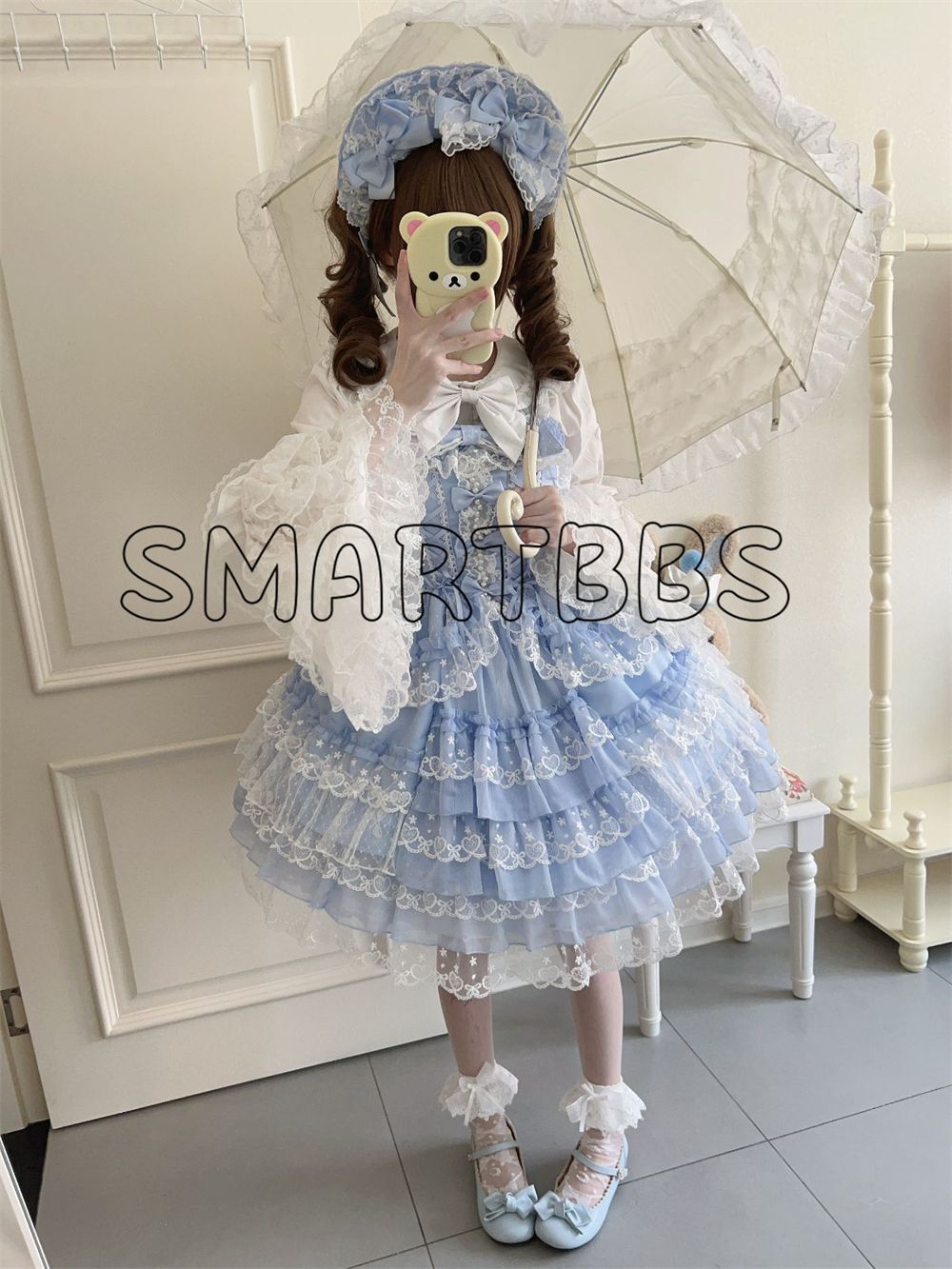 新品未使用 【愛恋序曲】 Lolita洋装 甘ロリスタイル jsk吊り