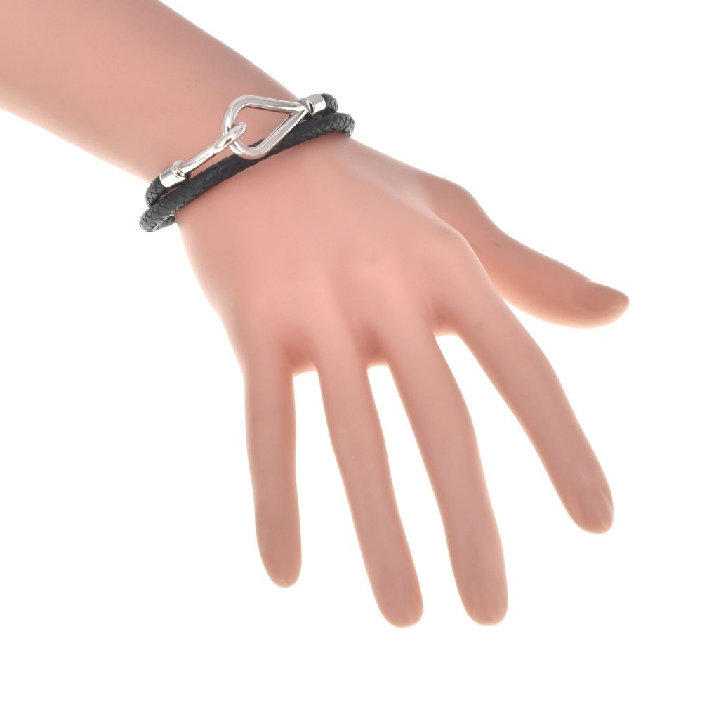 【鑑定済】エルメス HERMES ジャンボ ブレスレット レザー 極美品 エルメス HERMES ジャンボ ブレスレット レディース S#140457 - メルカリ