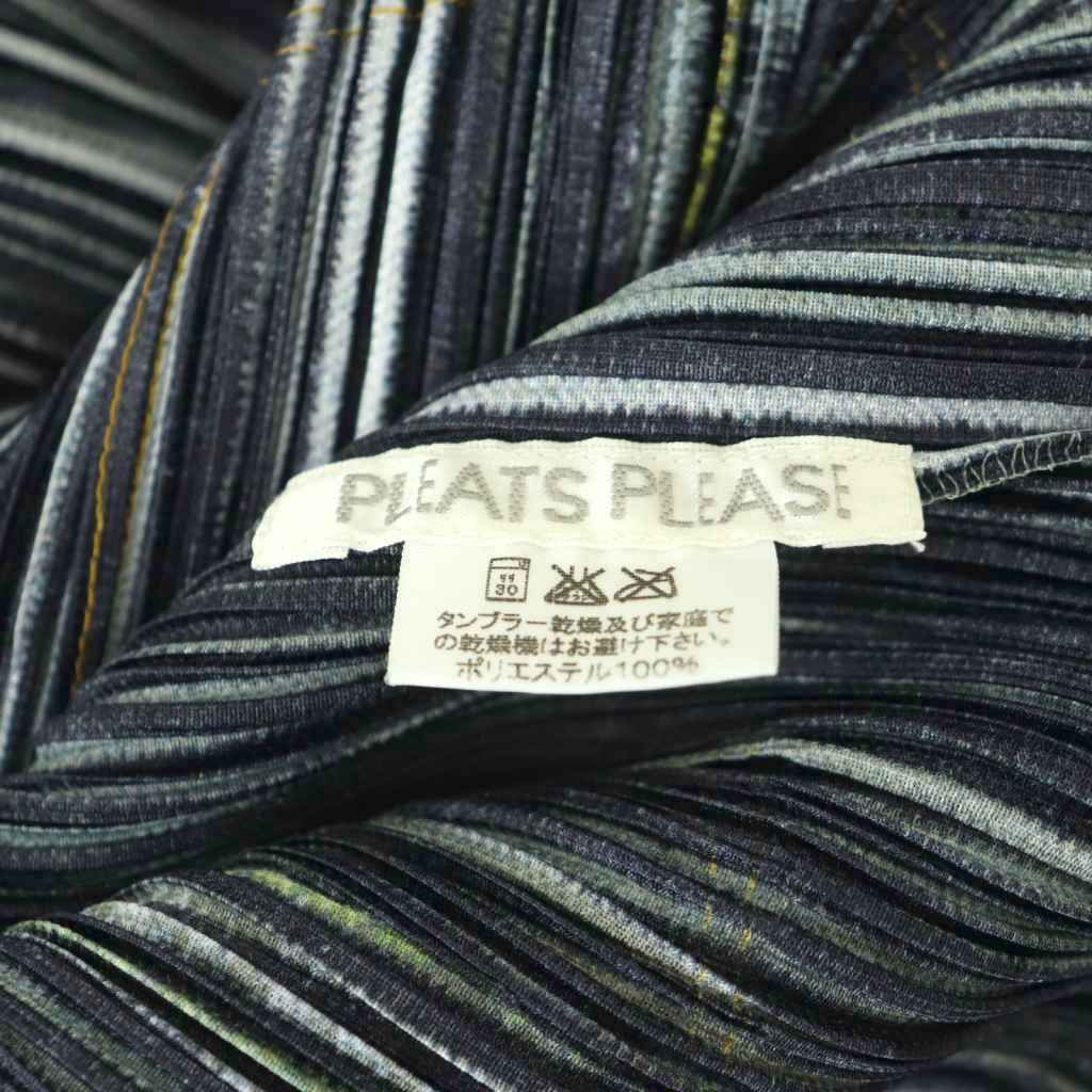 PLEATS PLEASE ISSEY MIYAKE デニム 転写 カットソー PLEATS PLEASE ISSEY MIYAKE デニム 転写 カットソー - メルカリ